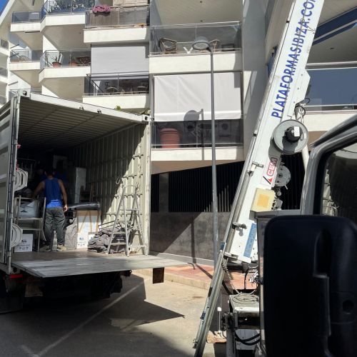 Plataforma elevadora 5º piso